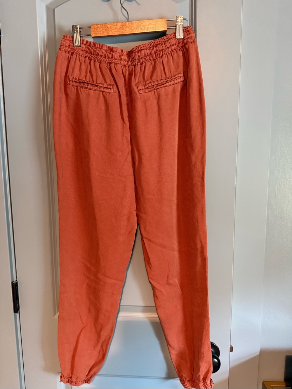 Thread & Supply  Rust Drawstring Jogger Pants - Picture 3 of 5